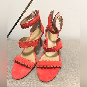 Ann Taylor Suede Sandals